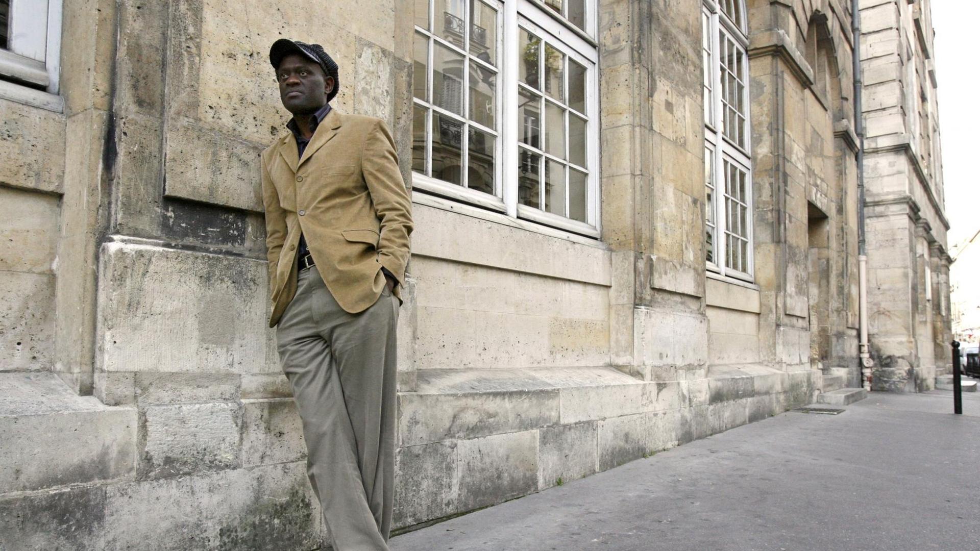 Der kongolesische Autor Alain Mabanckou Der kongolesische Autor Alain Mabanckou
