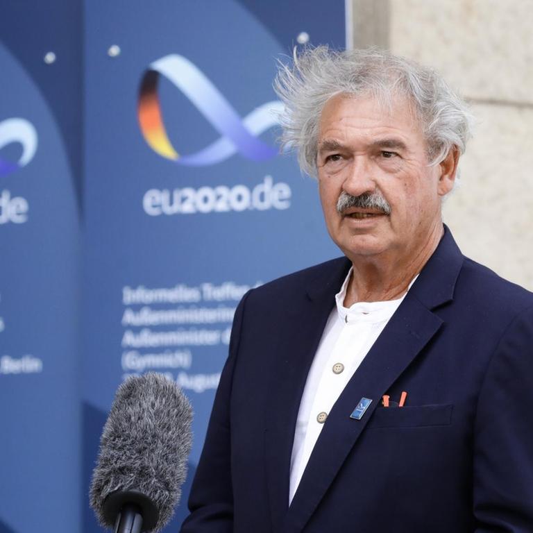 Der luxemburgische Außenminister Jean Asselborn trifft zu Beratungern in Berlin ein
