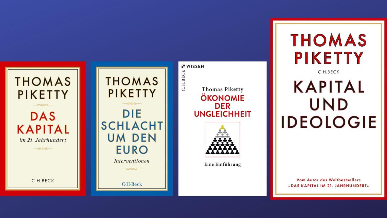 Diese Bücher von Thomas Piketty sind bisher auf Deutsch erschienen Diese Bücher von Thomas Piketty sind bisher auf Deutsch erschienen
