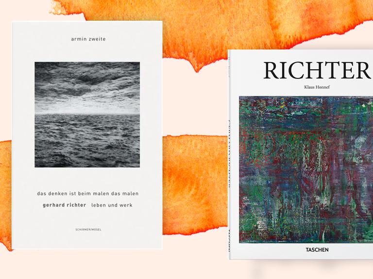 Cover der beiden Bücher über Gerhard Richter.