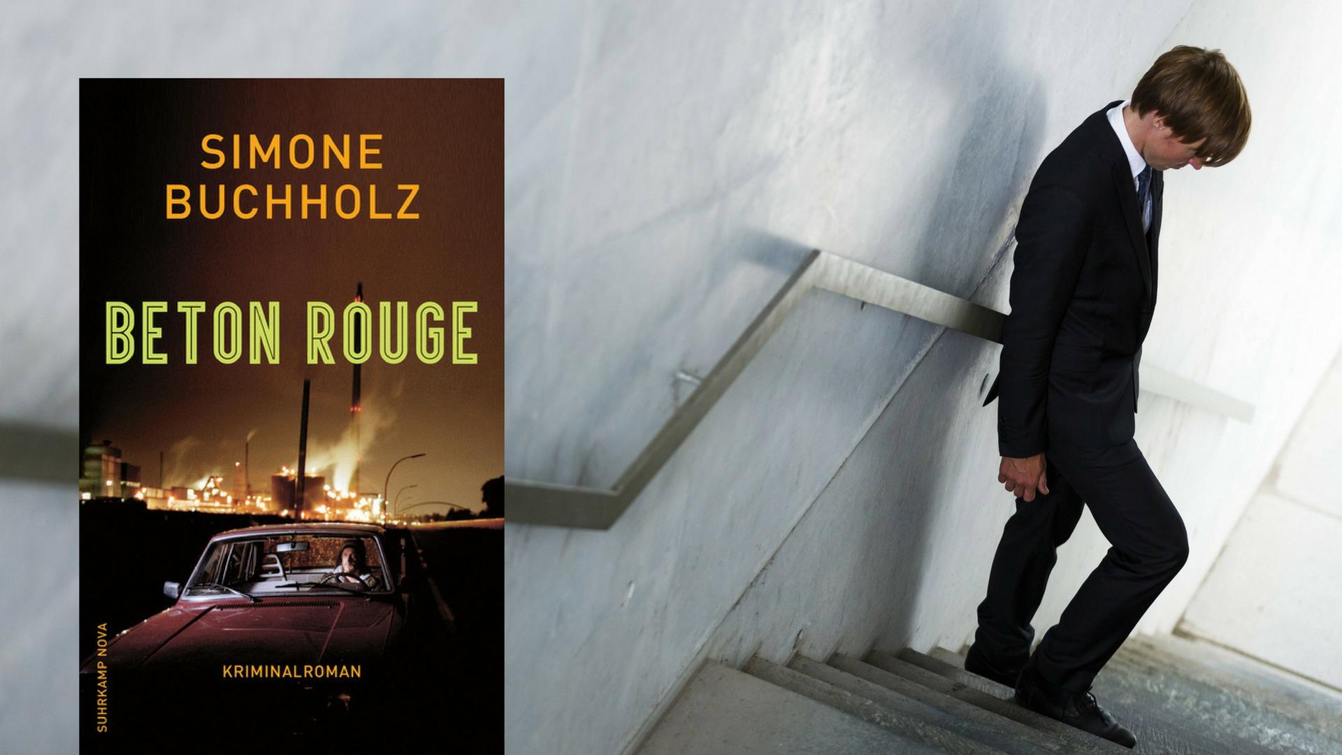 Simone Buchholz' Roman "Beton Rouge" (Suhrkamp Nova). Simone Buchholz' Roman "Beton Rouge" (Suhrkamp Nova).