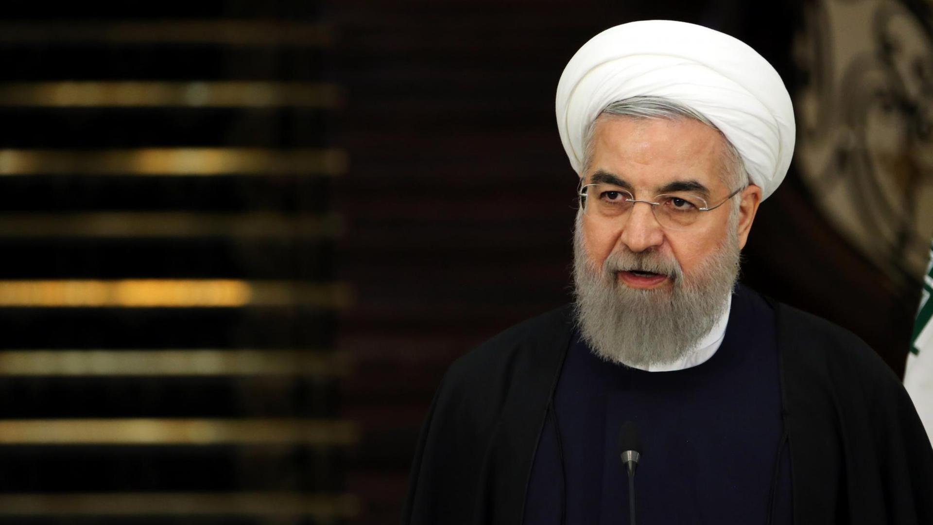 Irans Präsident Hassan Rohani Irans Präsident Hassan Rohani