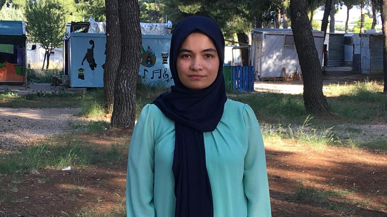 Parwana Amiri lebt mit rund 3.000 anderen Flüchtlingen im griechischen Camp Ritsona
