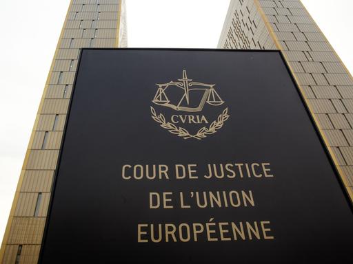 Die beiden Türme des Europäischen Gerichtshofs in Luxemburg