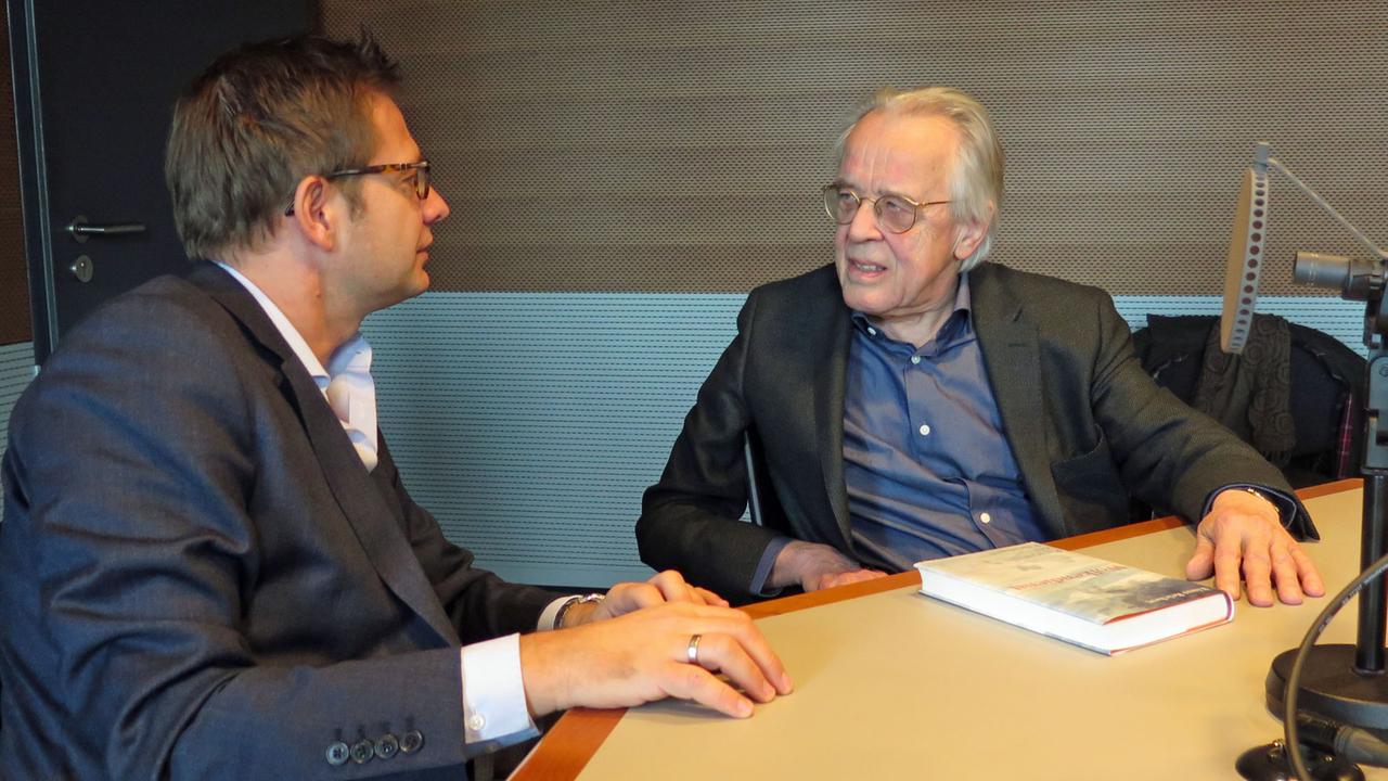 Klaus Reichert und Florian Illies Klaus Reichert und Florian Illies