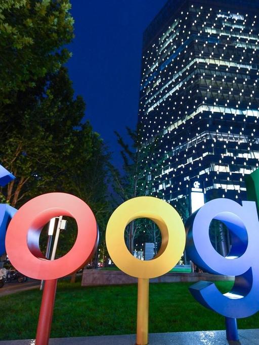 Das Hauptquartier von Google in Beijing, China