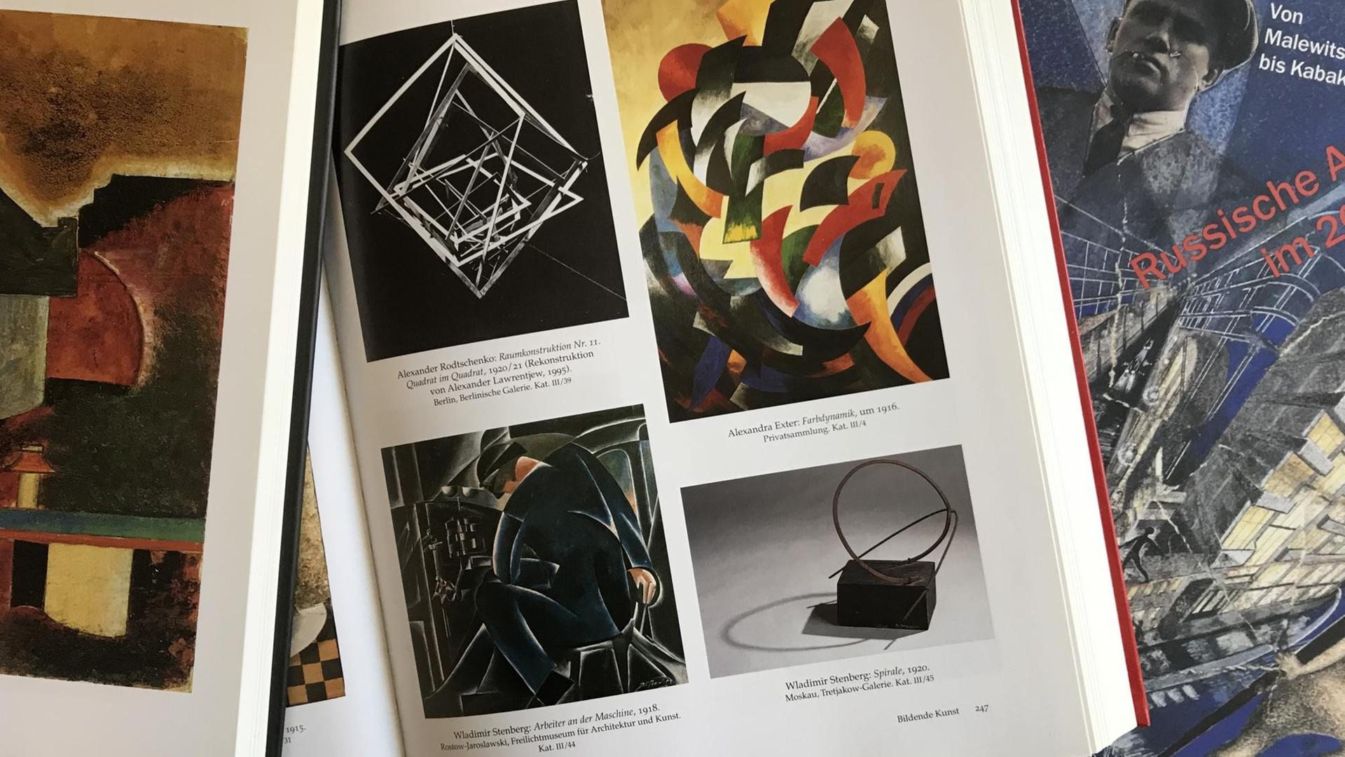 Museumskataloge mit Werken der Russischen Avantgarde Museumskataloge mit Werken der Russischen Avantgarde