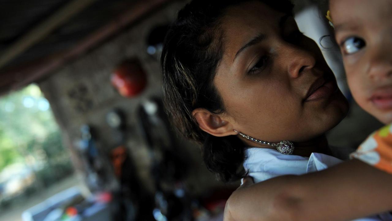 Viele Frauen in Nicaragua leiden unter häuslicher Gewalt. Viele Frauen in Nicaragua leiden unter häuslicher Gewalt.