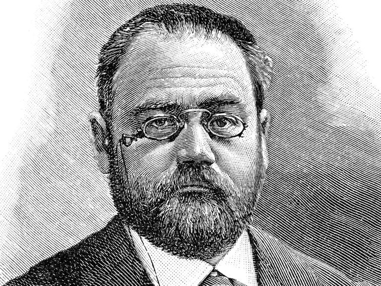 Der französische Schriftsteller und Journalist Émile Zola