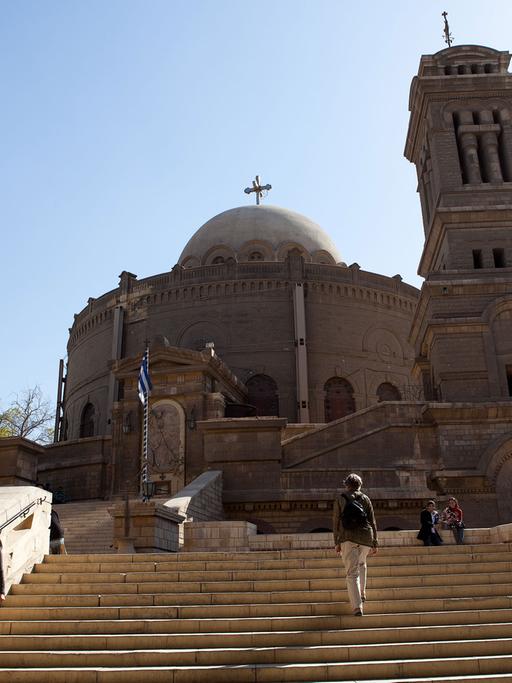 Eine Kirche im Koptenviertel von Kairo