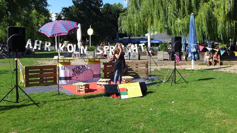 Eine Art Speakers' Corner: "Köln spricht" Eine Art Speakers' Corner: "Köln spricht"