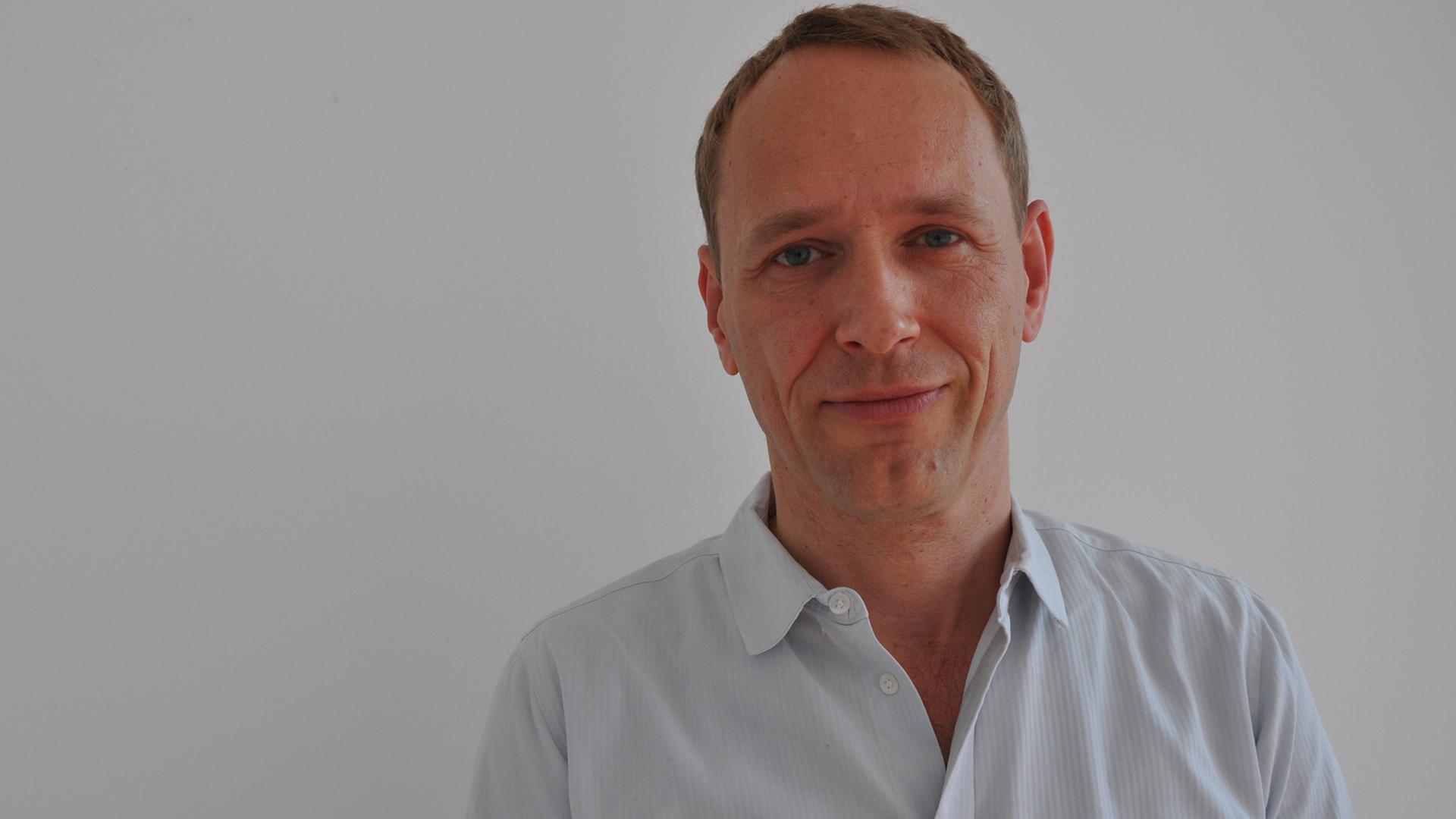 Der Videokünstler Christian Jankowski im Funkhaus von Deutschlandradio Kultur Der Videokünstler Christian Jankowski im Funkhaus von Deutschlandradio Kultur