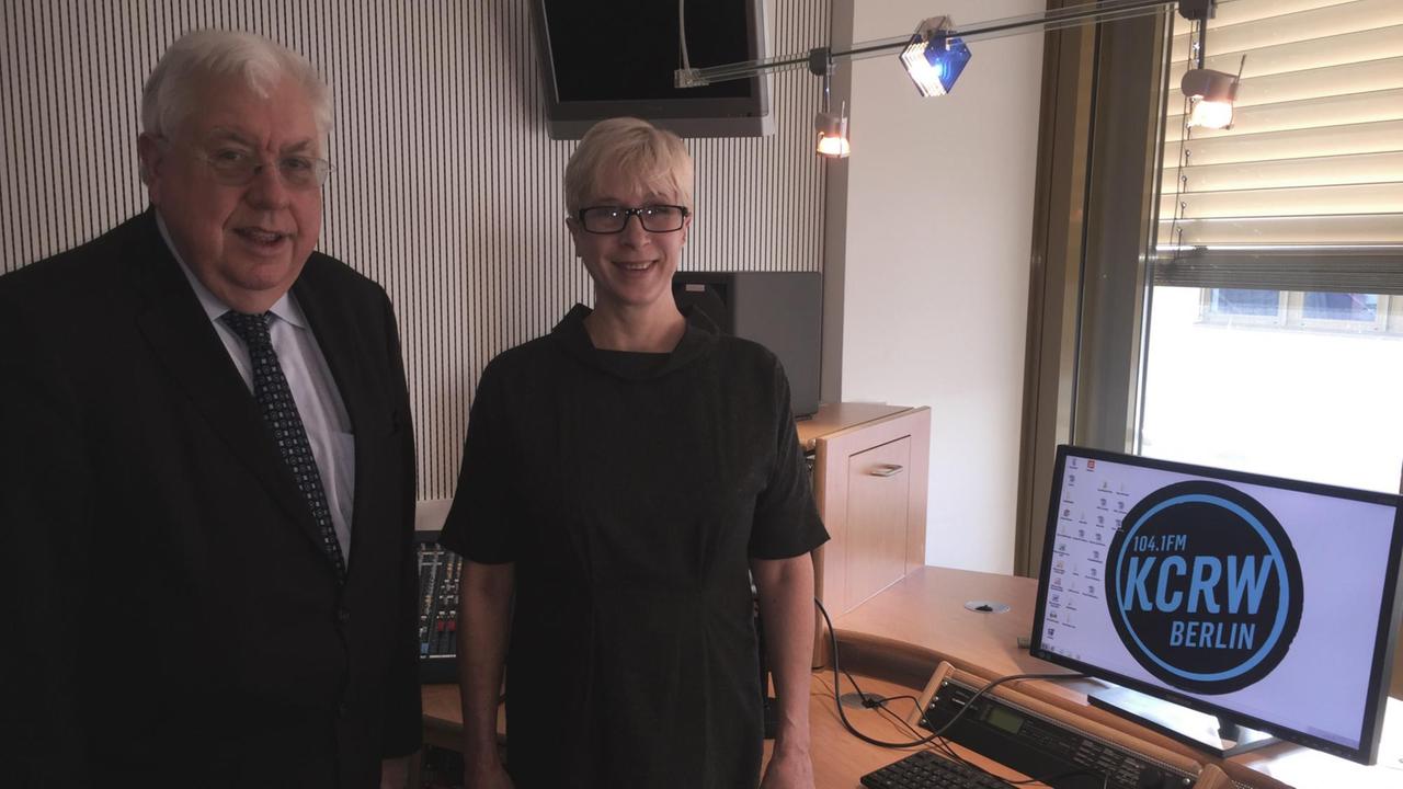 John Kornblum und Susan Woosley John Kornblum und Susan Woosley