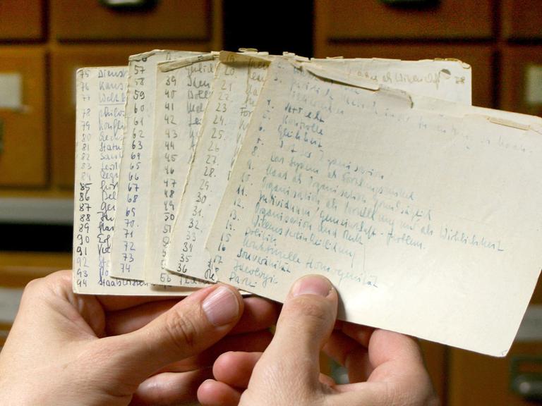 Niklas-Luhmann-Archiv - Der Blick in den Zettelkasten ist jetzt online ...