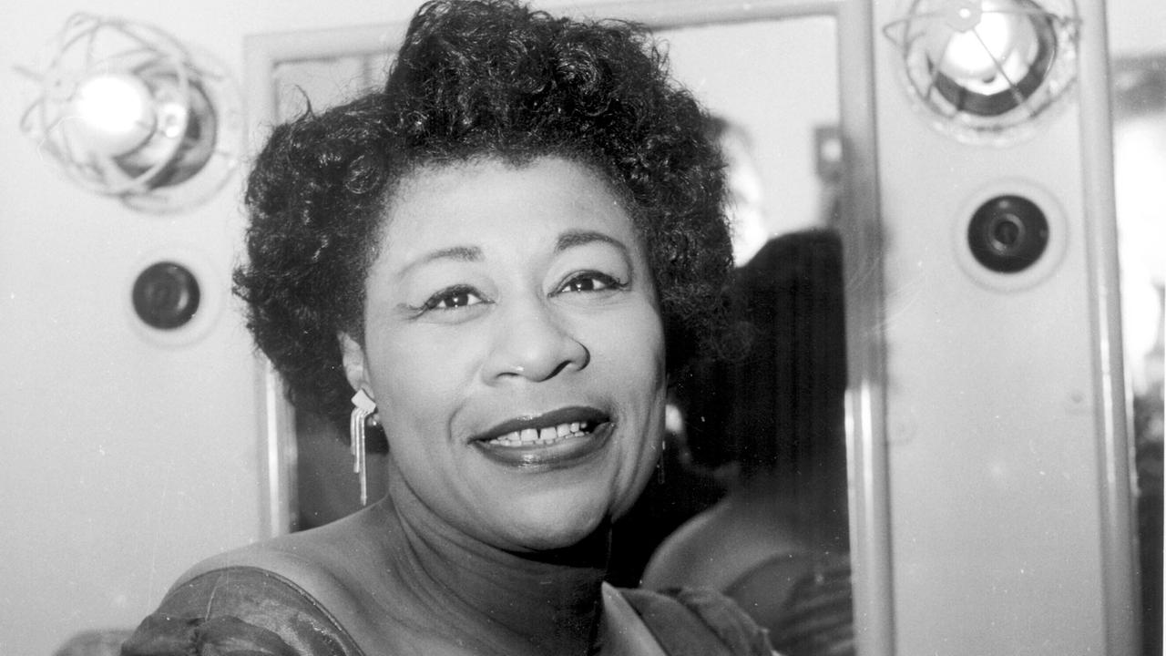 Jazzsängerin Ella Fitzgerald im Jahr 1958 Jazzsängerin Ella Fitzgerald im Jahr 1958