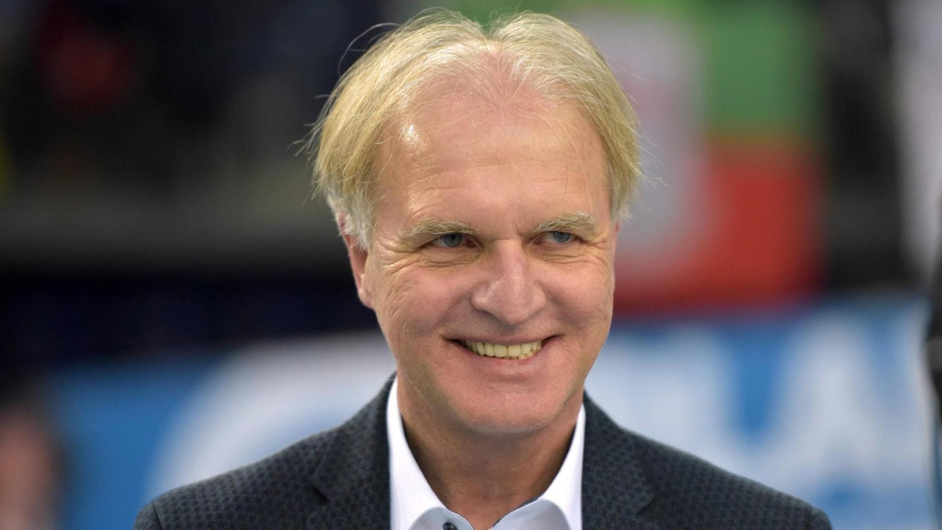 Dr. Clemens Prokop, damaliger Präsident des Deutschen Leichtathletik-Verbandes, bei den 64. Deutschen Hallenmeisterschaften Leichtathletik (DHM) am 18. Februar 2017 in der Arena Leipzig (Sachsen). Dr. Clemens Prokop, damaliger Präsident des Deutschen Leichtathletik-Verbandes, bei den 64. Deutschen Hallenmeisterschaften Leichtathletik (DHM) am 18. Februar 2017 in der Arena Leipzig (Sachsen).