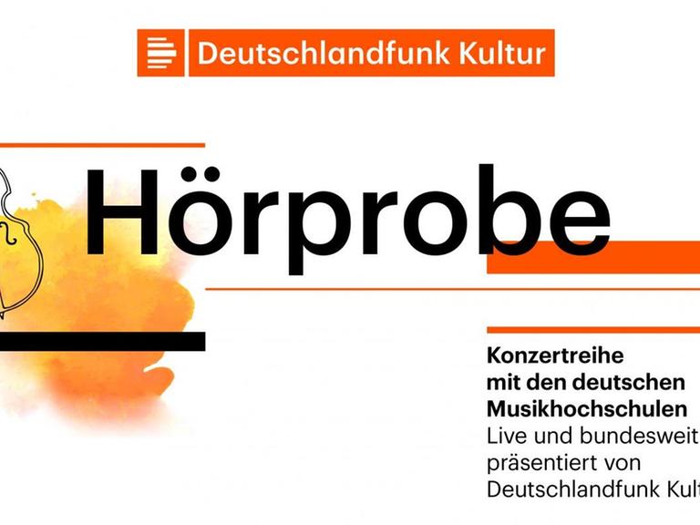 Das Plakat der Sendereihe "Hörprobe"