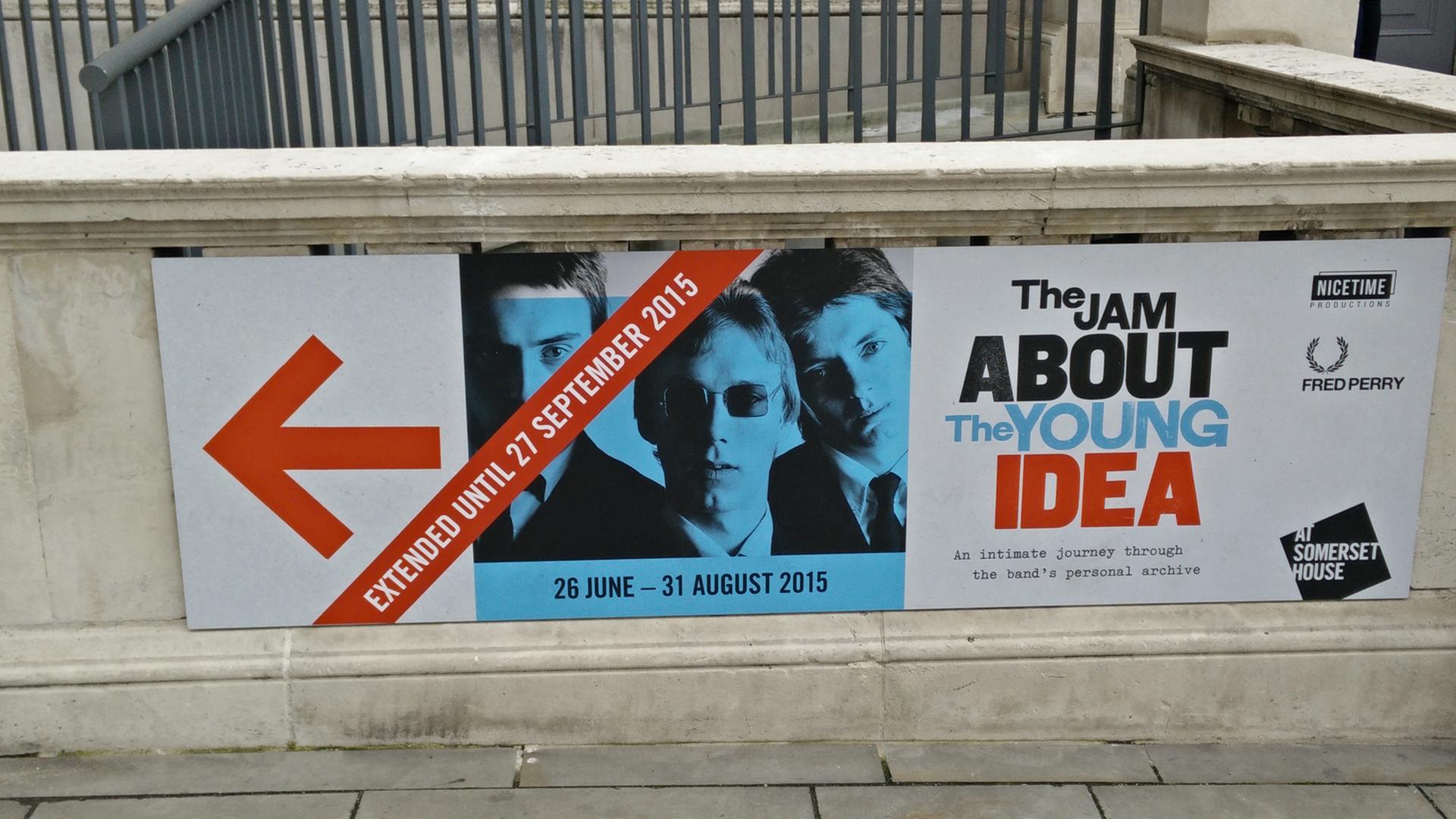 Plakat zur Ausstellung "The Jam: About the young idea" Plakat zur Ausstellung "The Jam: About the young idea"