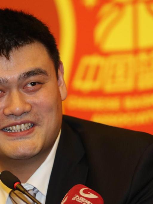 Yao Ming ist heute als neuer Präsident des Chinesischen Basketballverbands vorgestellt worden.