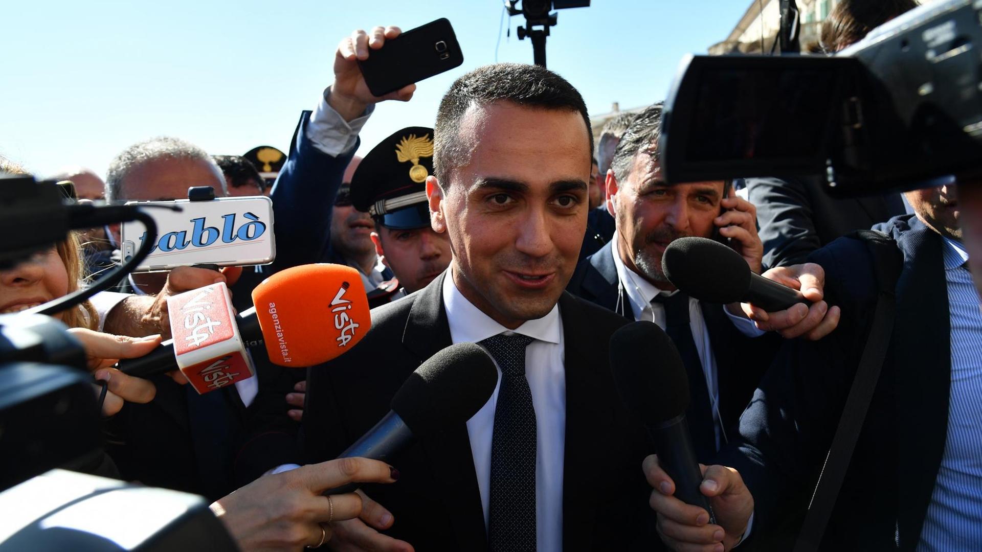 Luigi di Maio, Italiens Vize-Regierungschef Luigi di Maio, Italiens Vize-Regierungschef