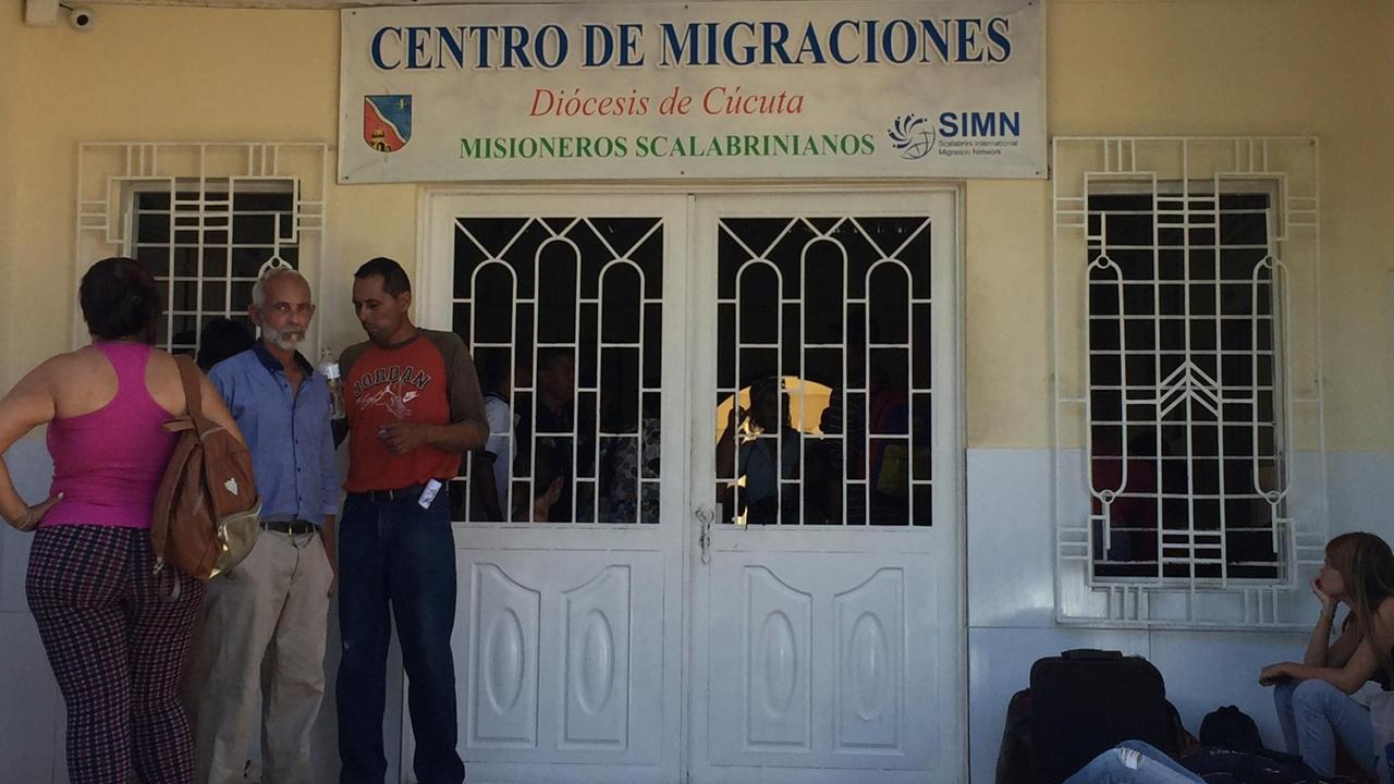 entro de Migraciones, das Einwanderungszentrum, in Cúcuta