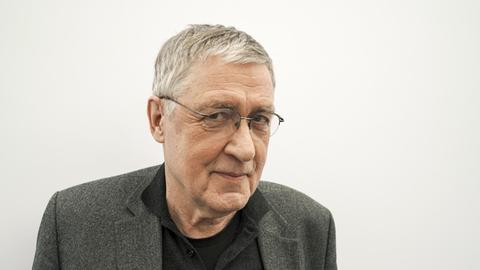 Gert Loschütz auf der Leipziger Buchmesse 2018.