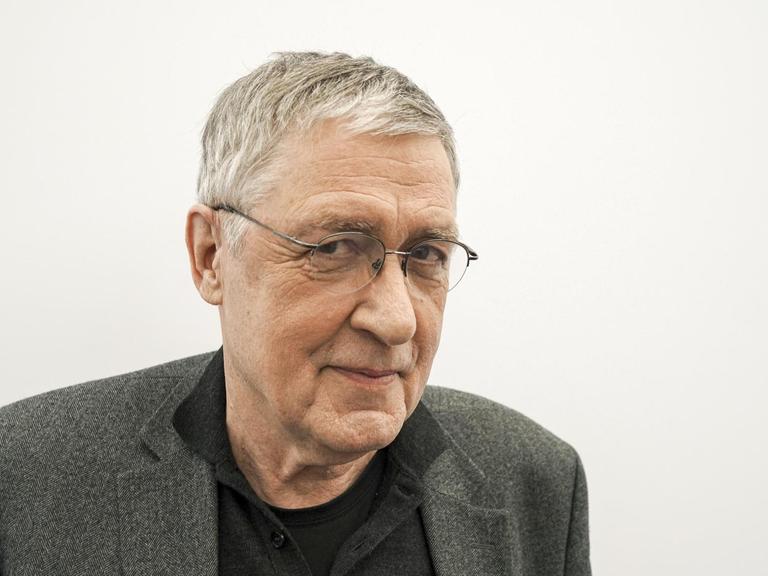 Gert Loschütz auf der Leipziger Buchmesse 2018.