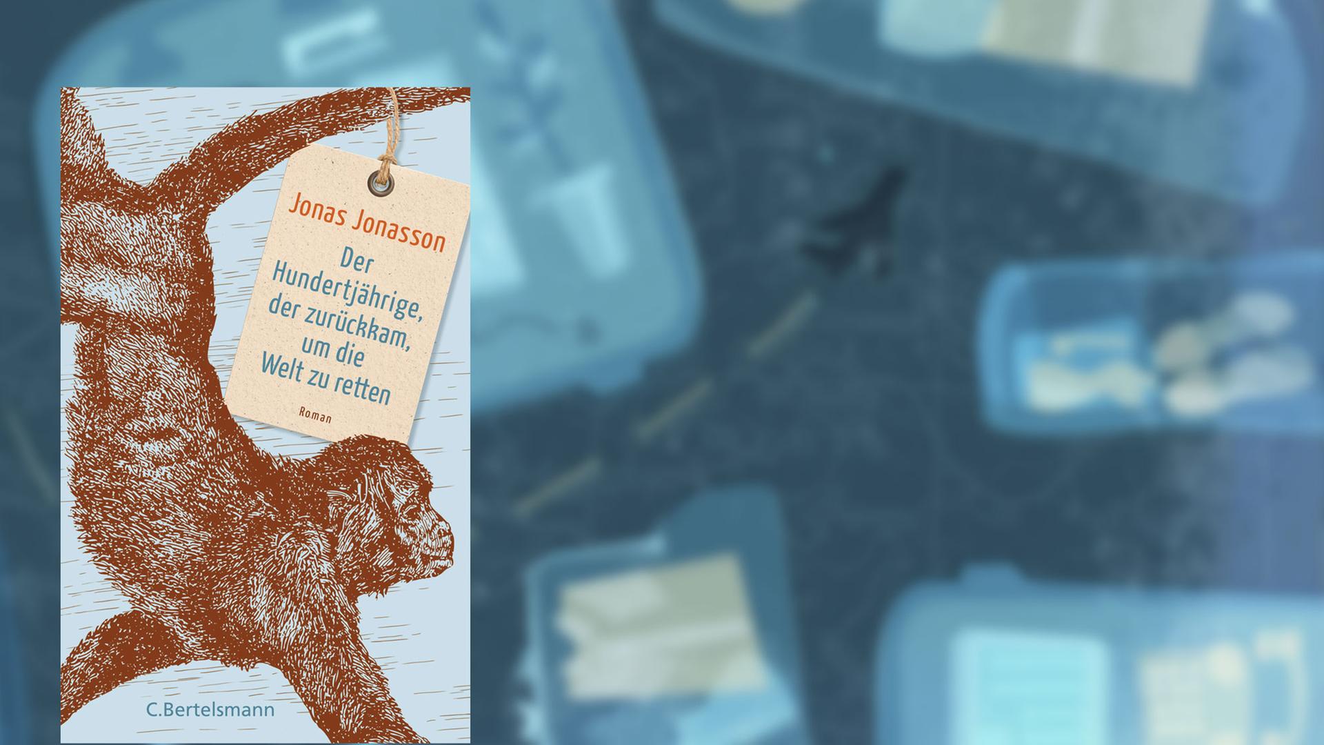 Buchcover: "Der Hundertjährige, der zurückkam, um die Welt zu retten" von Jonas Jonasson Buchcover: "Der Hundertjährige, der zurückkam, um die Welt zu retten" von Jonas Jonasson