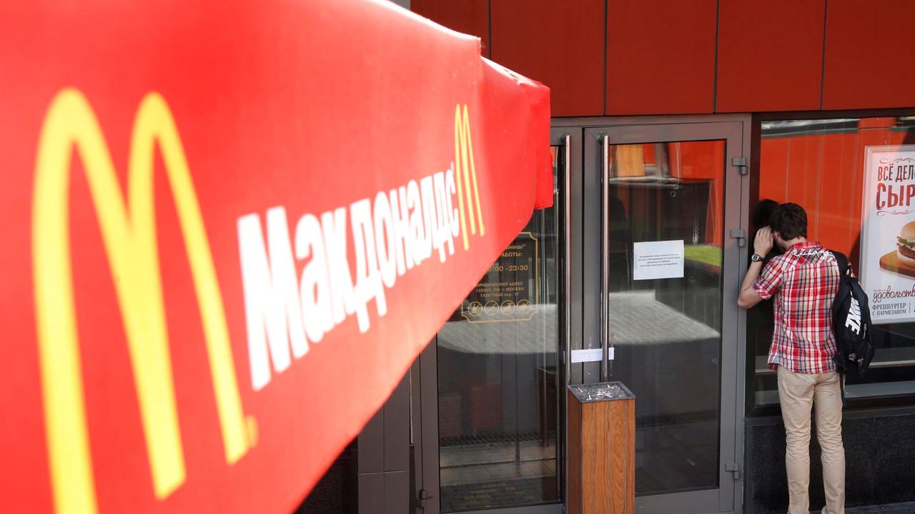 Moskau schließt McDonald