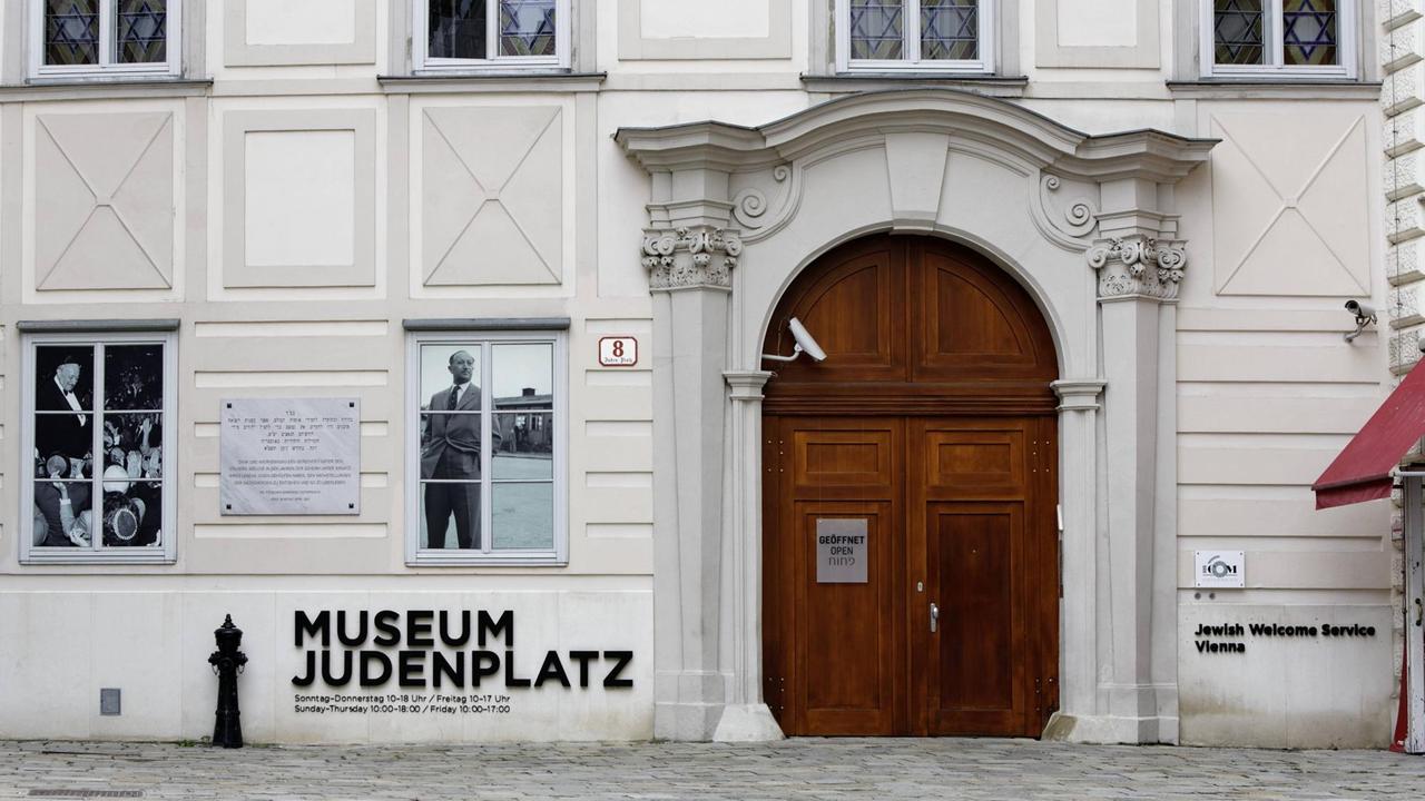 AUT, Oesterreich, Austiria, Wien, 21.10.2015: Stadtansicht Wien. Juedisches Museum am Judenplatz.