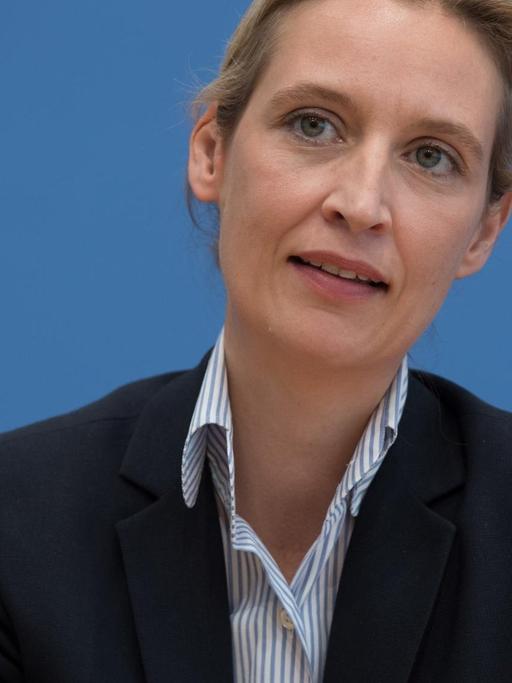 Die Spitzenkandidatin der Partei Alternative für Deutschland (AfD), Alice Weidel
