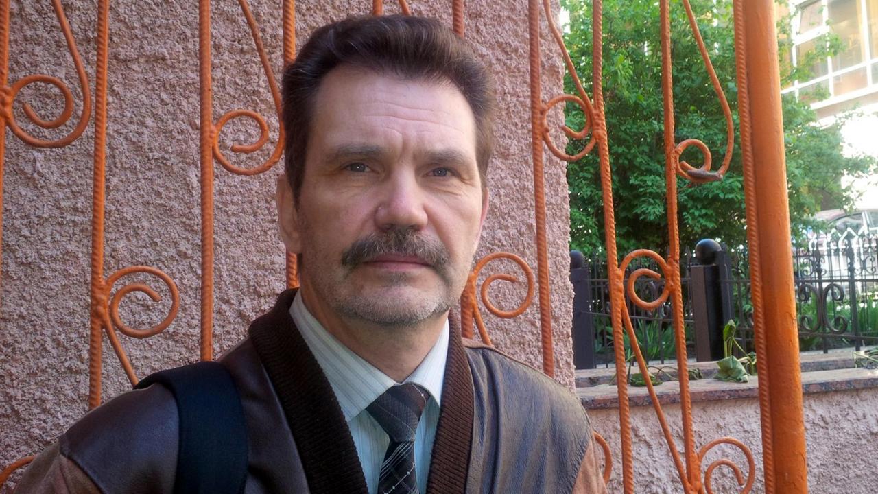 Porträtbild von Oleksander Hryschtschenko, 55 Jahre alt Porträtbild von Oleksander Hryschtschenko, 55 Jahre alt