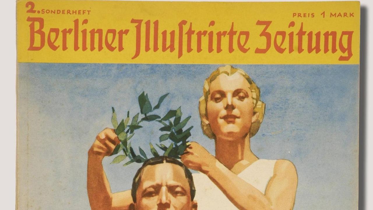 Ein Titelblatt der "Berliner Illustrirte Zeitung" zu den Olympischen Spielen 1936. Ein Titelblatt der "Berliner Illustrirte Zeitung" zu den Olympischen Spielen 1936.