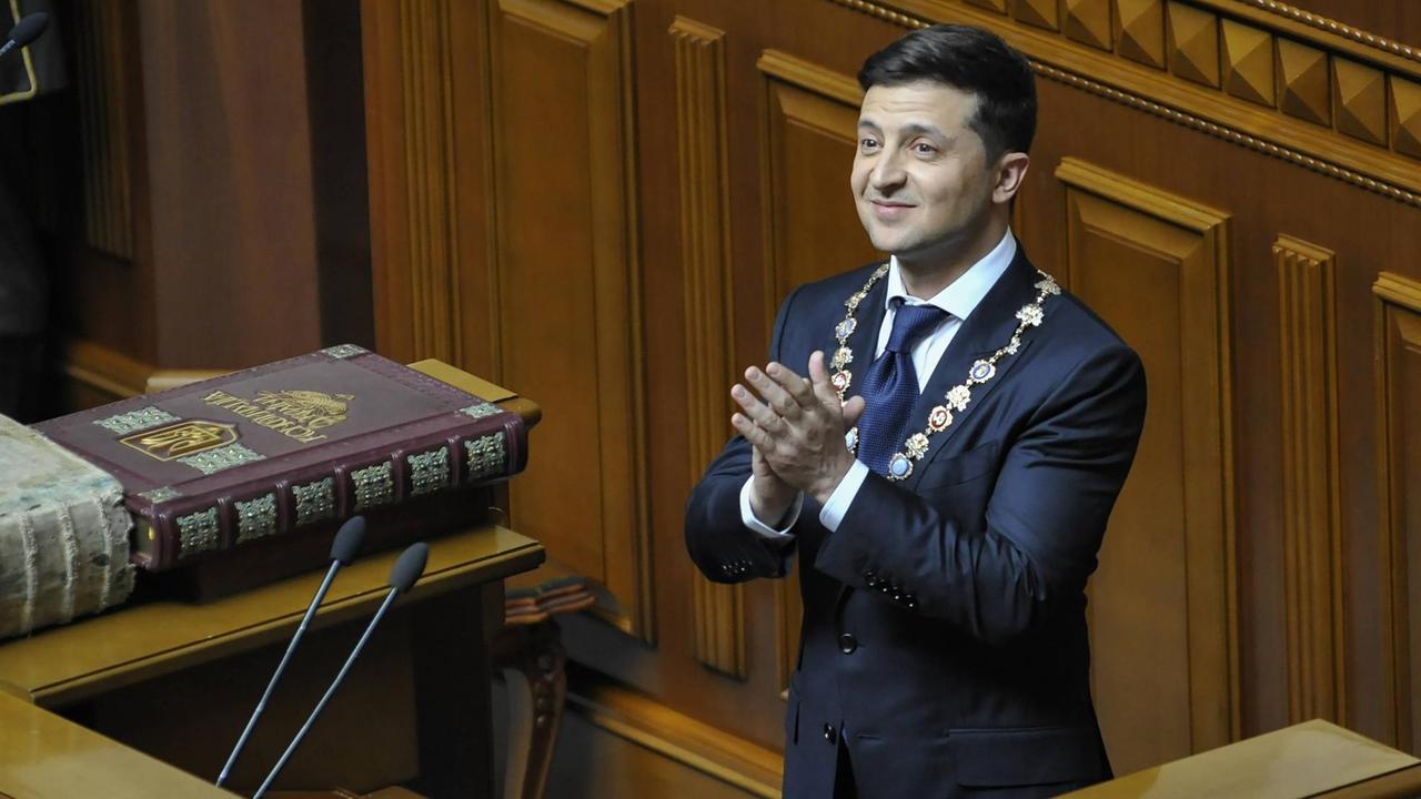 Wolodymyr Selenskyj, neuer Präsident der Ukraine Wolodymyr Selenskyj, neuer Präsident der Ukraine
