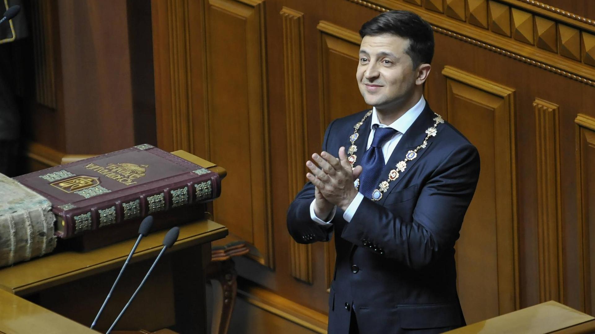Wolodymyr Selenskyj, neuer Präsident der Ukraine Wolodymyr Selenskyj, neuer Präsident der Ukraine