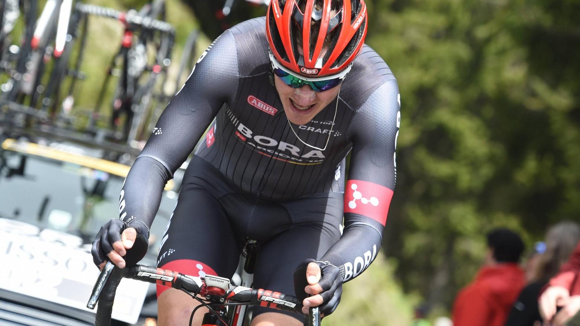 Dominik Nerz beim Radrennen Criterium Du Dauphine Libere 2016. Dominik Nerz beim Radrennen Criterium Du Dauphine Libere 2016.