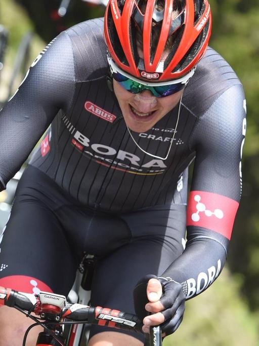 Dominik Nerz beim Radrennen Criterium Du Dauphine Libere 2016.