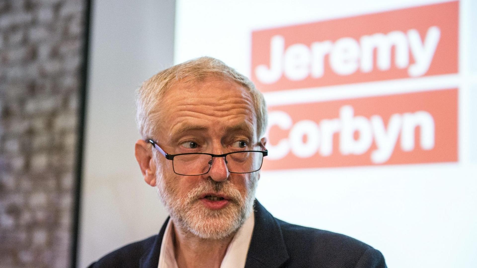 Jeremy Corbyn, seit September letzten Jahres ist er Parteivorsitzender der britischen Labour-Party.