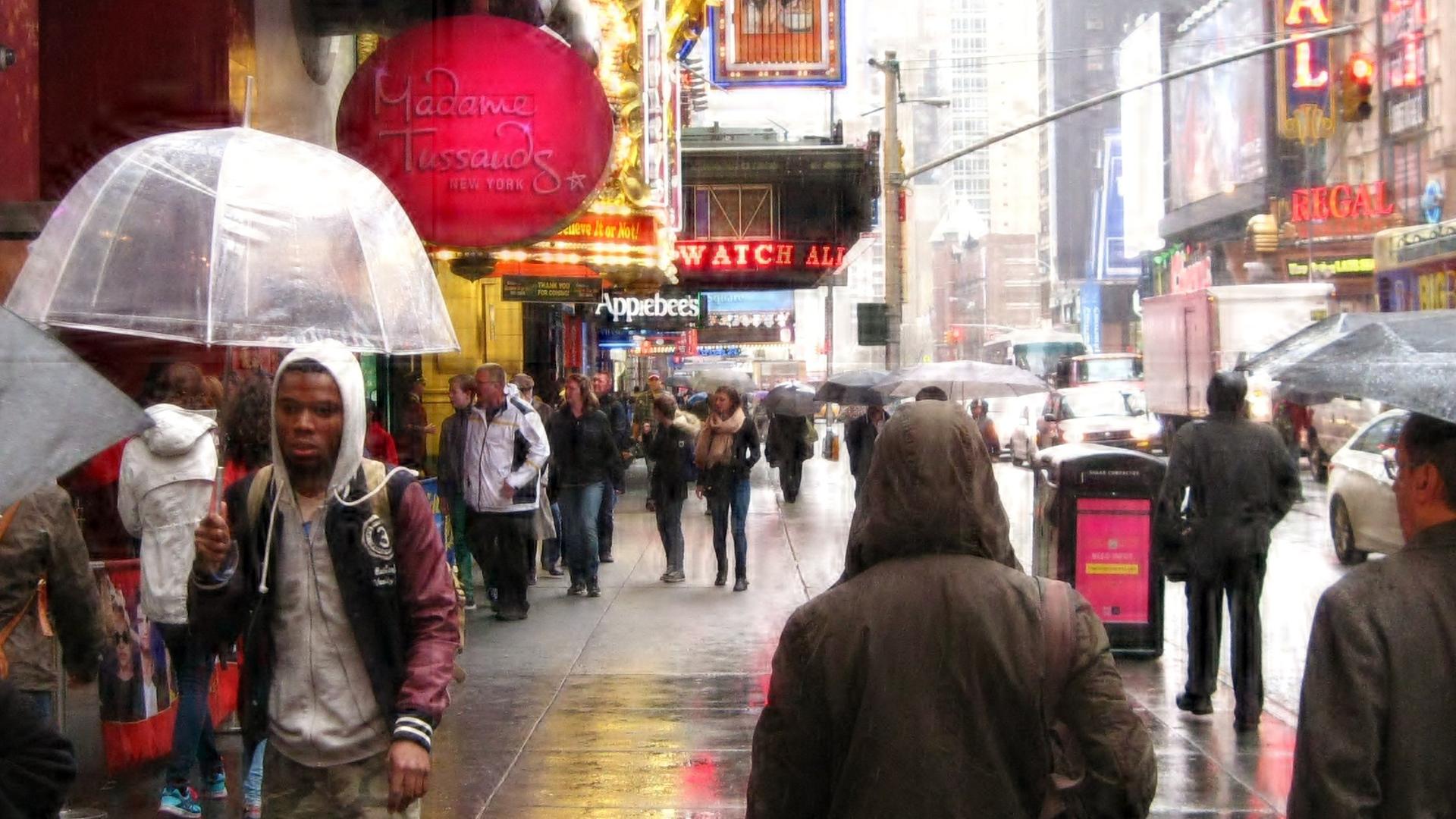 New York City im Regen New York City im Regen