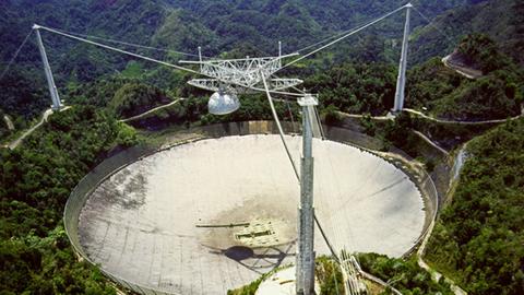 Die größte Radioschüssel der Welt: das Arecibo-Teleskop