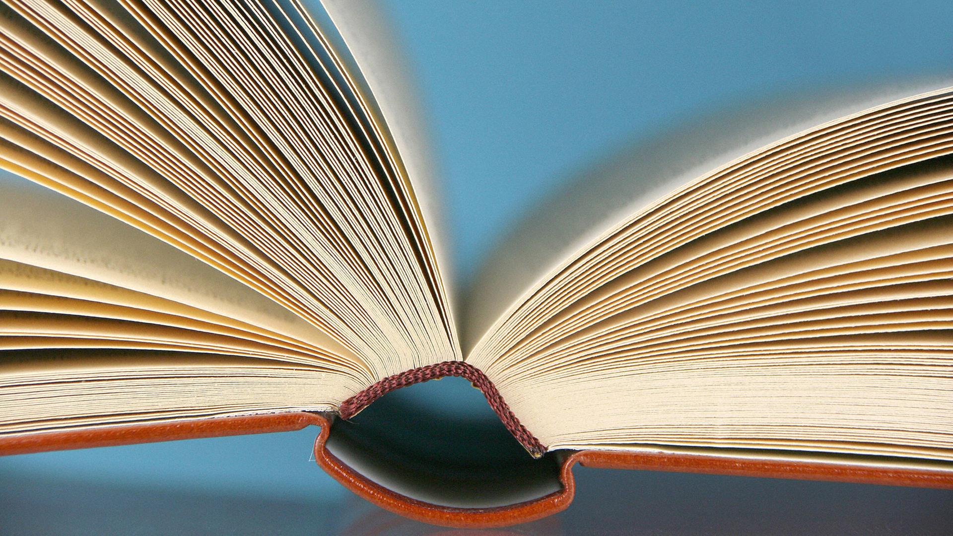 Aufgeschlagenes Buch Aufgeschlagenes Buch