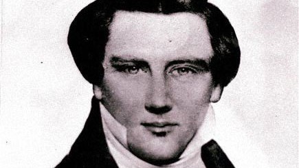 Joseph Smith, Gründer der Kirche Jesu Christi der Heiligen der Letzten Tage (Daguerreotyp von circa 1843-1844) Joseph Smith, Gründer der Kirche Jesu Christi der Heiligen der Letzten Tage (Daguerreotyp von circa 1843-1844)