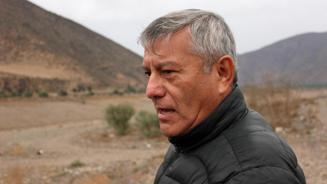 Luis Soto und die Bewegung MODATIMA wollen, das Wasser wieder zum öffentlichen Gut in Chile wird. Luis Soto und die Bewegung MODATIMA wollen, das Wasser wieder zum öffentlichen Gut in Chile wird.