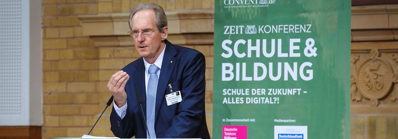 Prof. Dr. Wolfgang Schuster, Vorsitzender, Deutsche Telekom Stiftung Prof. Dr. Wolfgang Schuster, Vorsitzender, Deutsche Telekom Stiftung