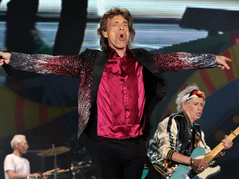 Die Rolling Stones bei einem Auftritt in Kuba im März 2016.