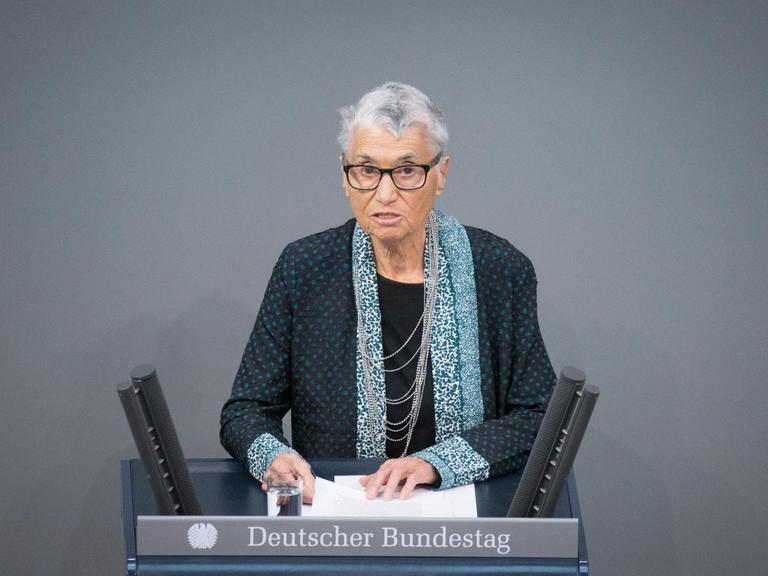 Die Schriftstellerin und Preisträgerin der Goethe-Medaille Ruth Klüger