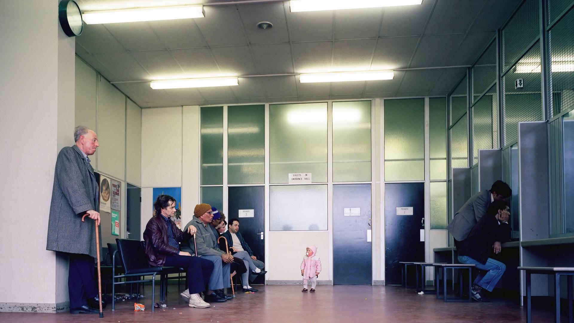 Ausschnitt aus dem Bild von Paul Graham, Beyond Caring, 1984/85 Ausschnitt aus dem Bild von Paul Graham, Beyond Caring, 1984/85