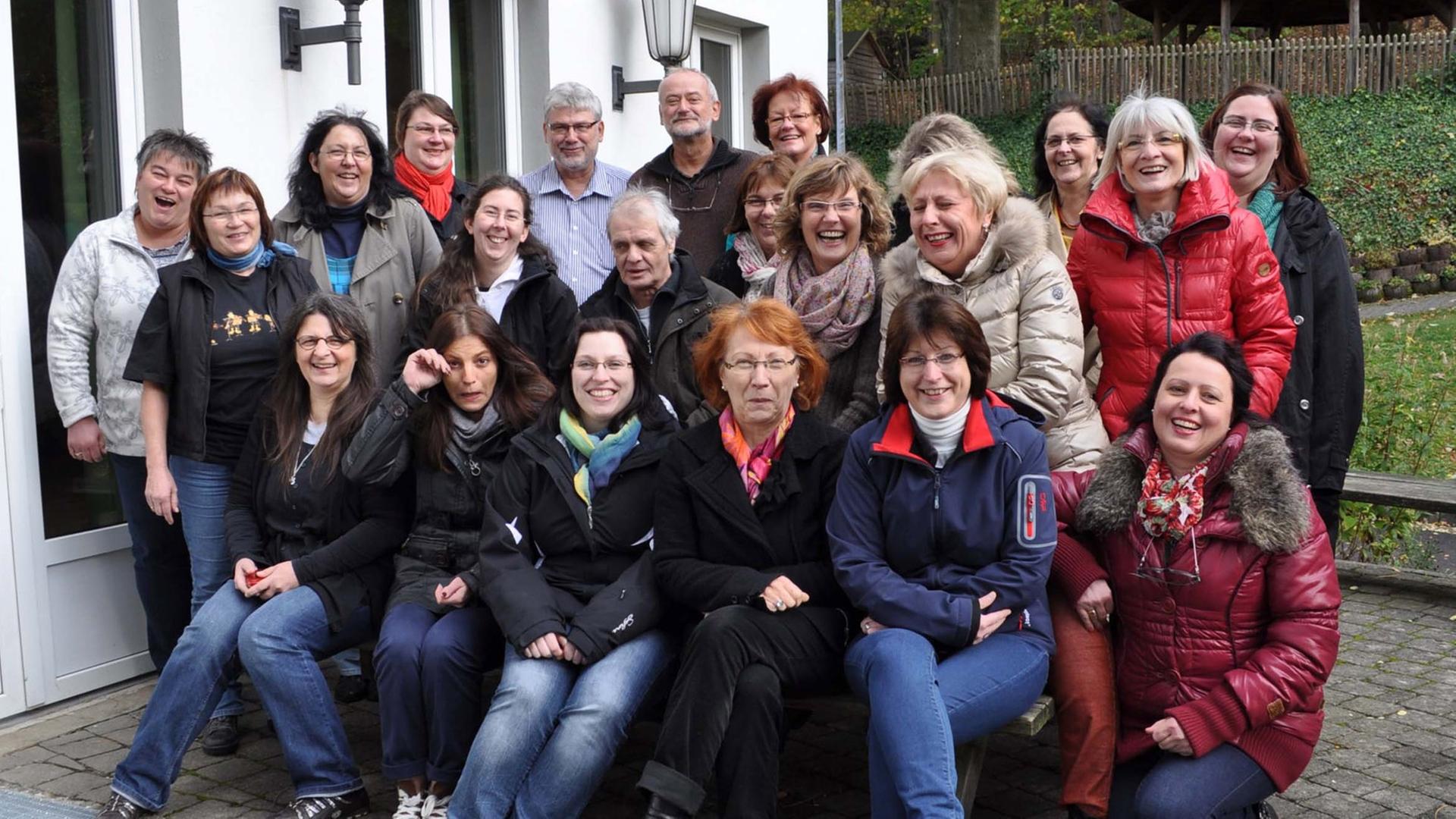 Der Gospelchor "Um Himmels Willen" aus Dortmund Der Gospelchor "Um Himmels Willen" aus Dortmund
