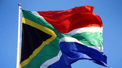 Die südafrikanische Flagge