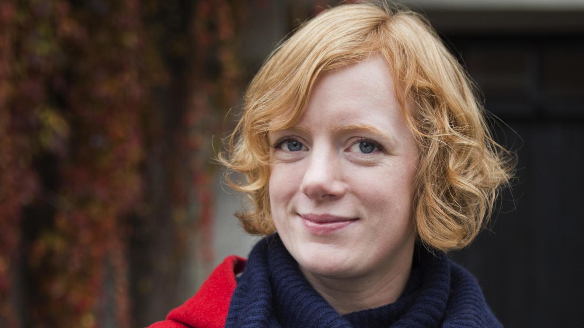Porträt der norwegischen Autorin Erika Fatland, aufgenommen in Oslo am 17. Oktober 2017 Porträt der norwegischen Autorin Erika Fatland, aufgenommen in Oslo am 17. Oktober 2017